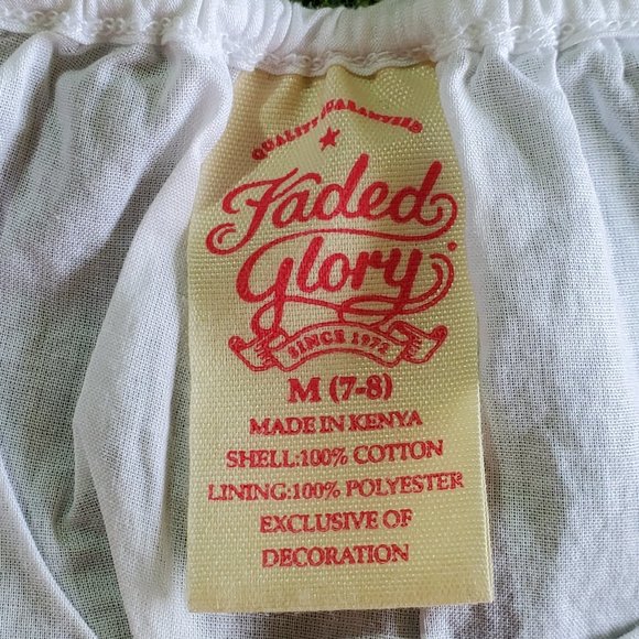 Set of 3 Girls Sleeveless & Long Sleeve Holiday and Summer Tops, Size M (7-8) - Picture 5 of 16